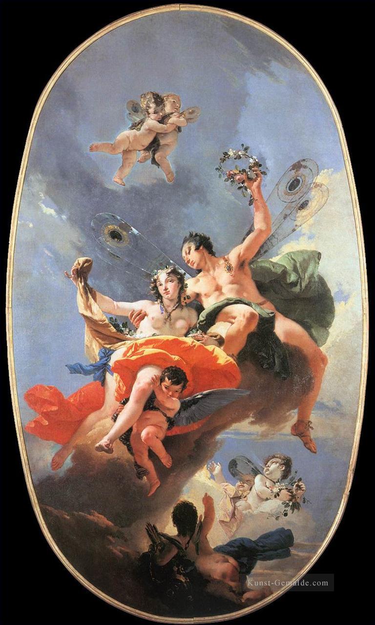 Triumph von Zephir und Flora Giovanni Battista Tiepolo Ölgemälde